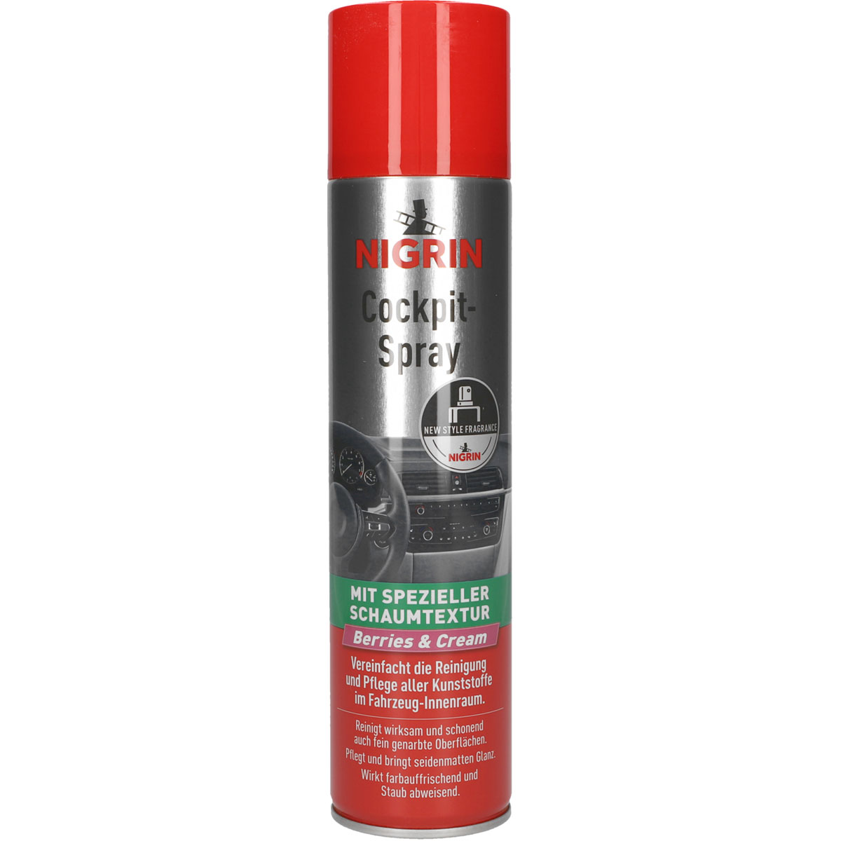 Nigrin  Cockpit Spray Berries & Cream 400 ml