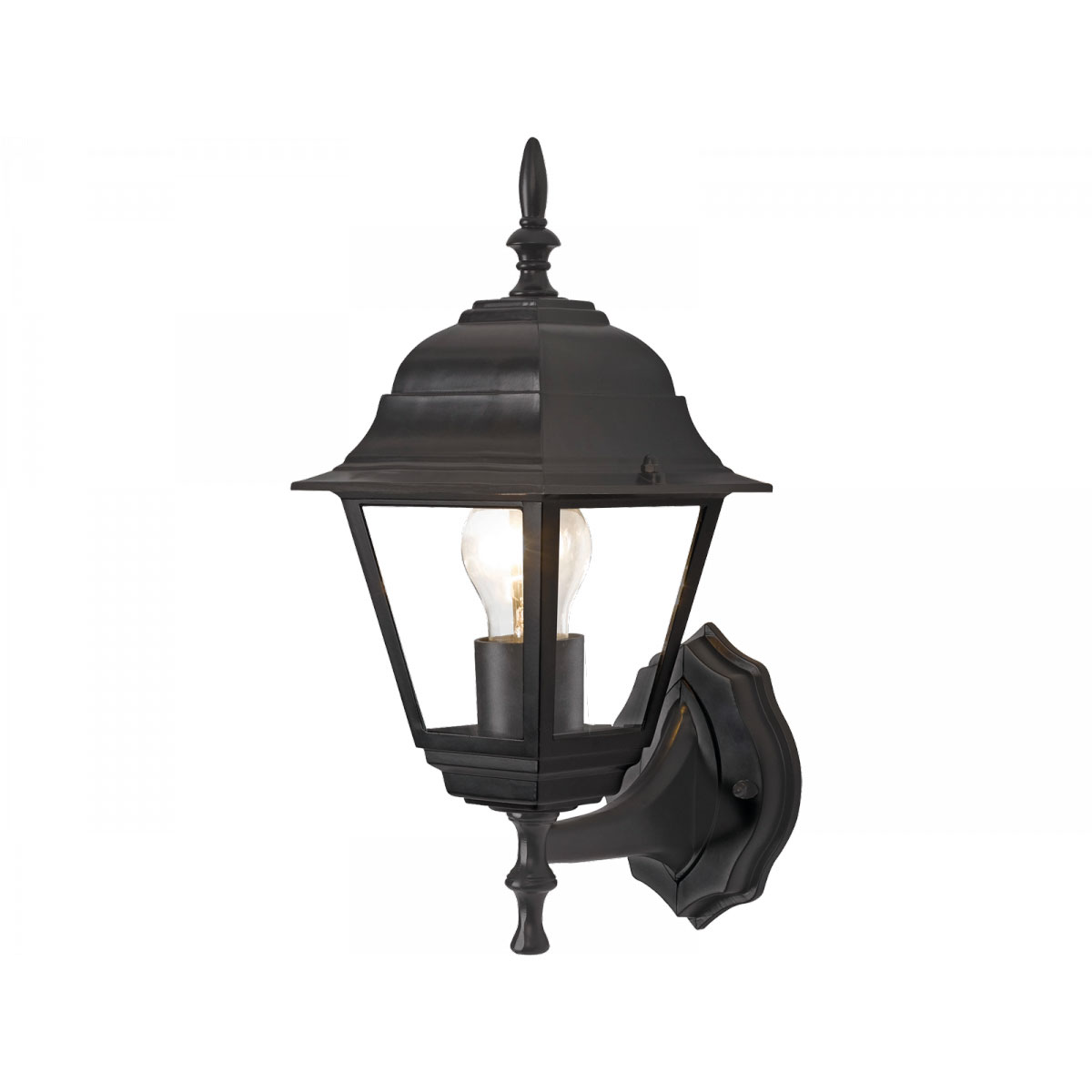 Eglo Wandleuchte stehend Belfort schwarz