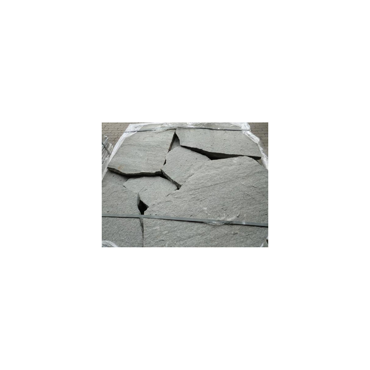 Polygonalplatte Quarzit Grau 1-2 cm Bild 3