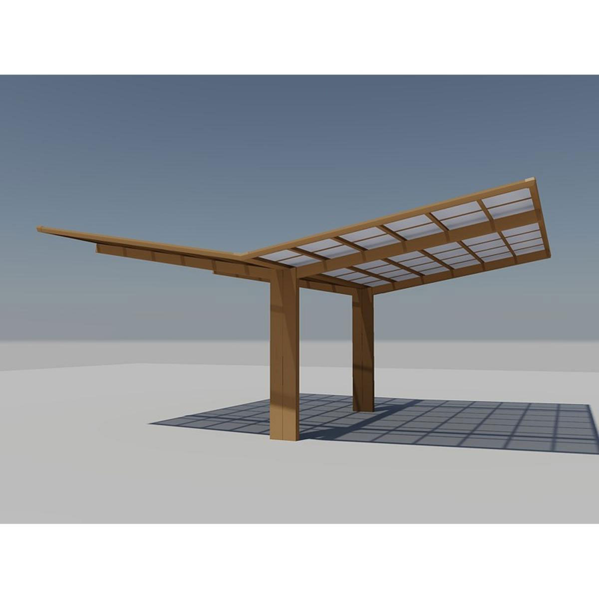 Ximax Carport Alu Linea 110 Y Bronze