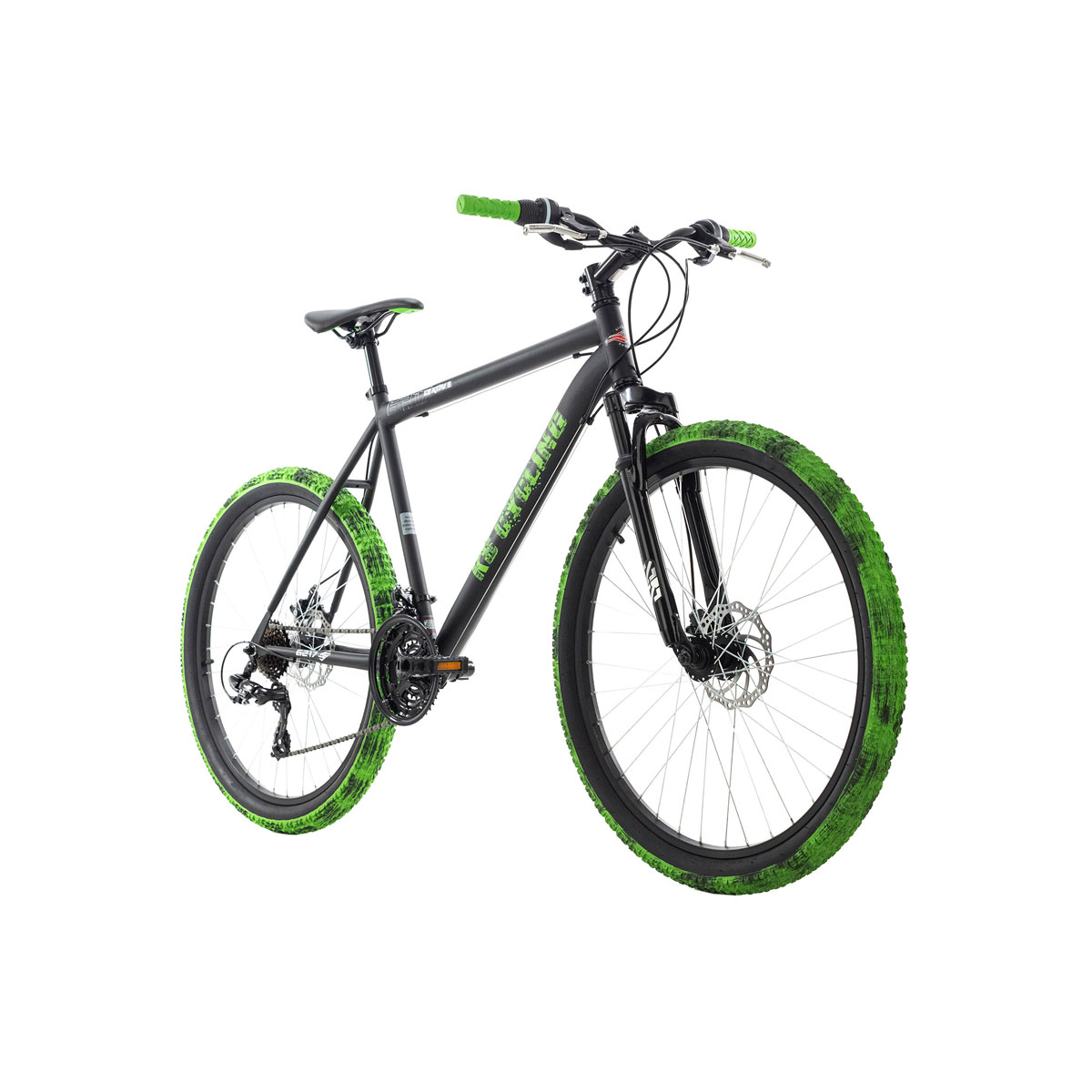 Mountainbike „Crusher“, Hardtail, 26 Zoll, cm, schwarz-grün | Hardtail | 51 | 26 | K000062330