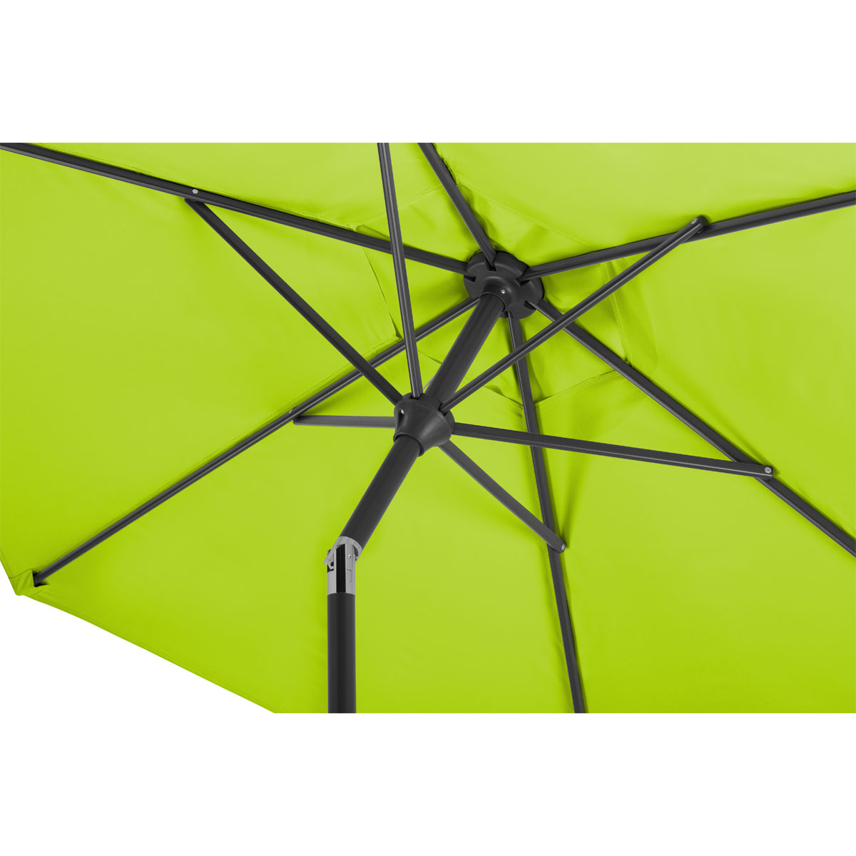 Schneider Schirme Sonnenschirm Bilbao Durchmesser 220 cm apfelgrün Bild 5