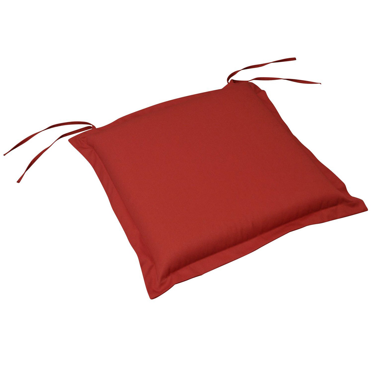 Indoba Sitzauflage Hochlehner Premium 6 Stück Rot extra dick, 6x  Polsterauflage