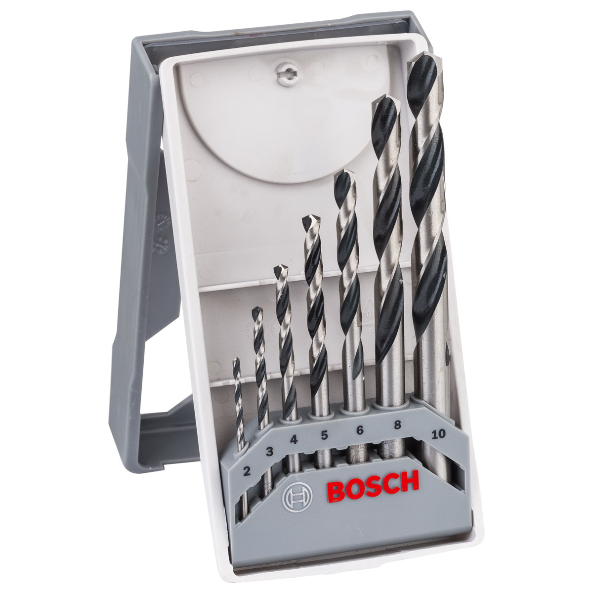 Bosch Professional HSS-Spiralbohrer-Set PointTeQ 7- teilig Mini-X-Line 2–8 mm