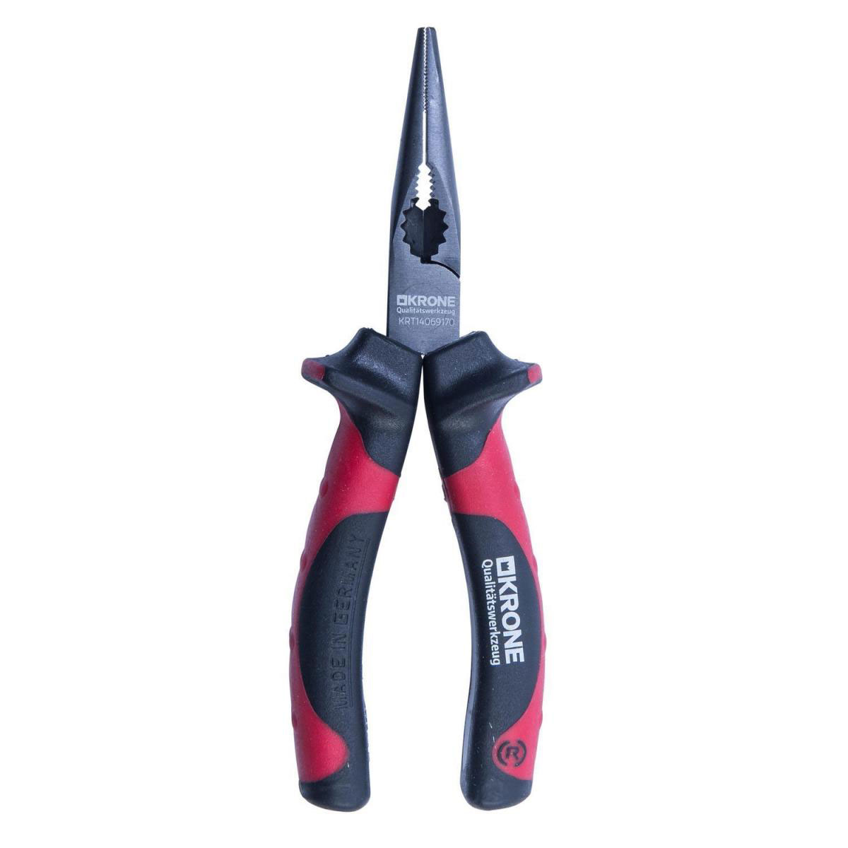 Krone Flachrundzange NWS gerade 170 mm Bild 2