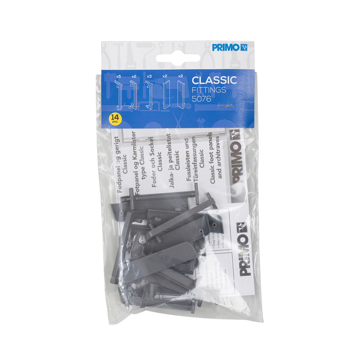 Clip Classic 14-teilig Multipack Anthrazit Clip Classic 14-teilig Multipack Anthrazit