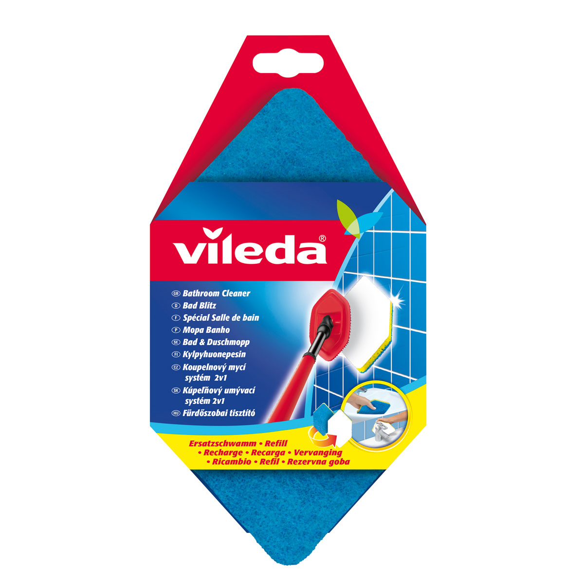 Vileda Ersatzschwamm Bad Blitz