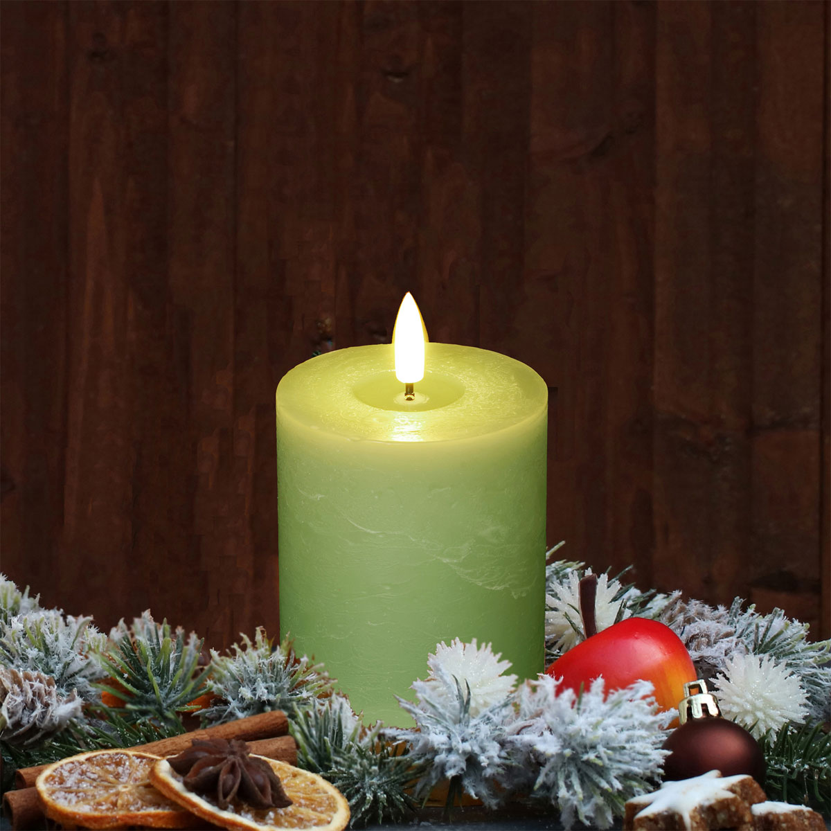 Ambientis LED-Kerze aus Wachs Bild 2