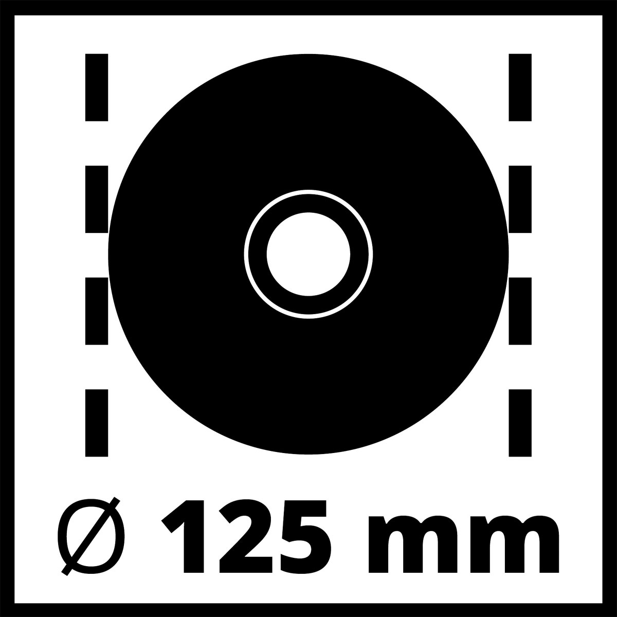 Einhell Winkelschleifer TE-AG 125/750 Kit Bild 6