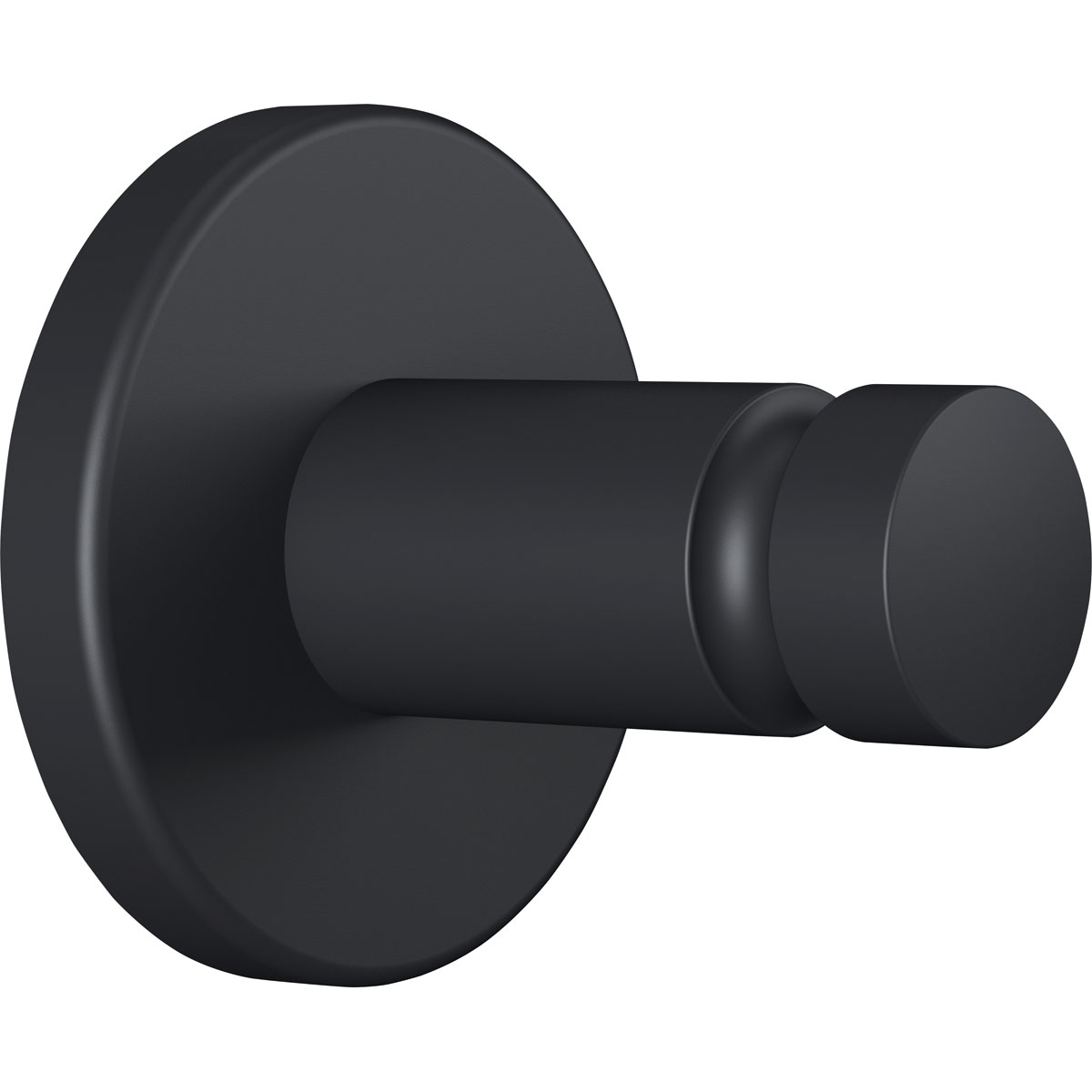 Tesa Handtuchhaken Moon mattschwarz