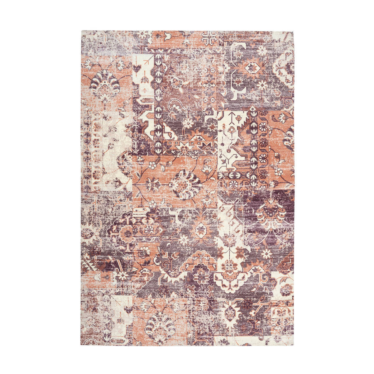 Flachflorteppich Indiana 400 multi/terra