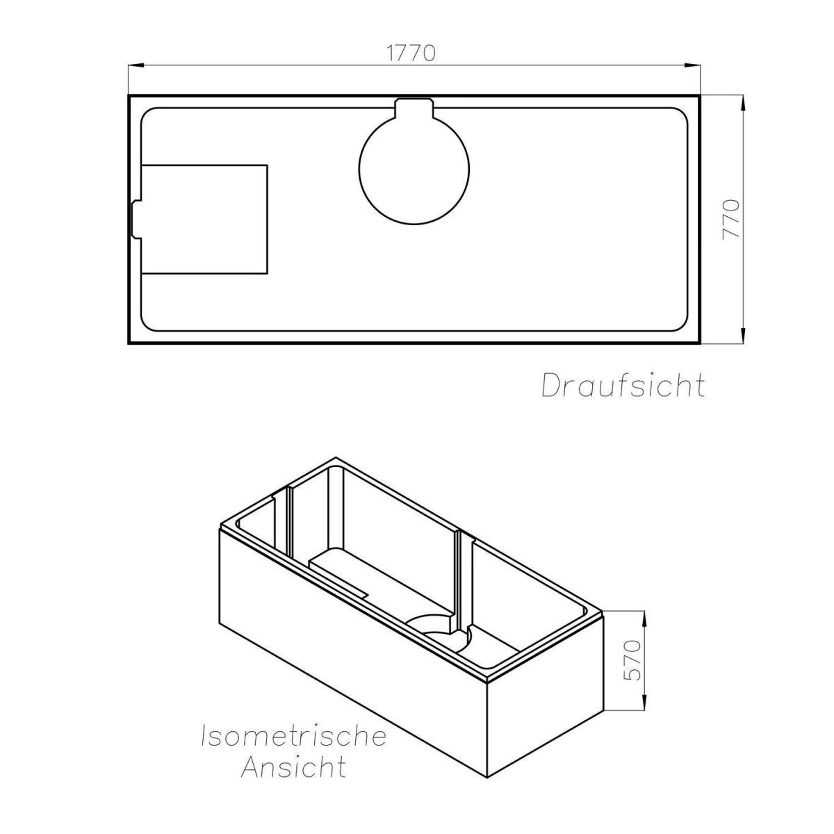 Ottofond Wannenträger zu Madera Bild 2
