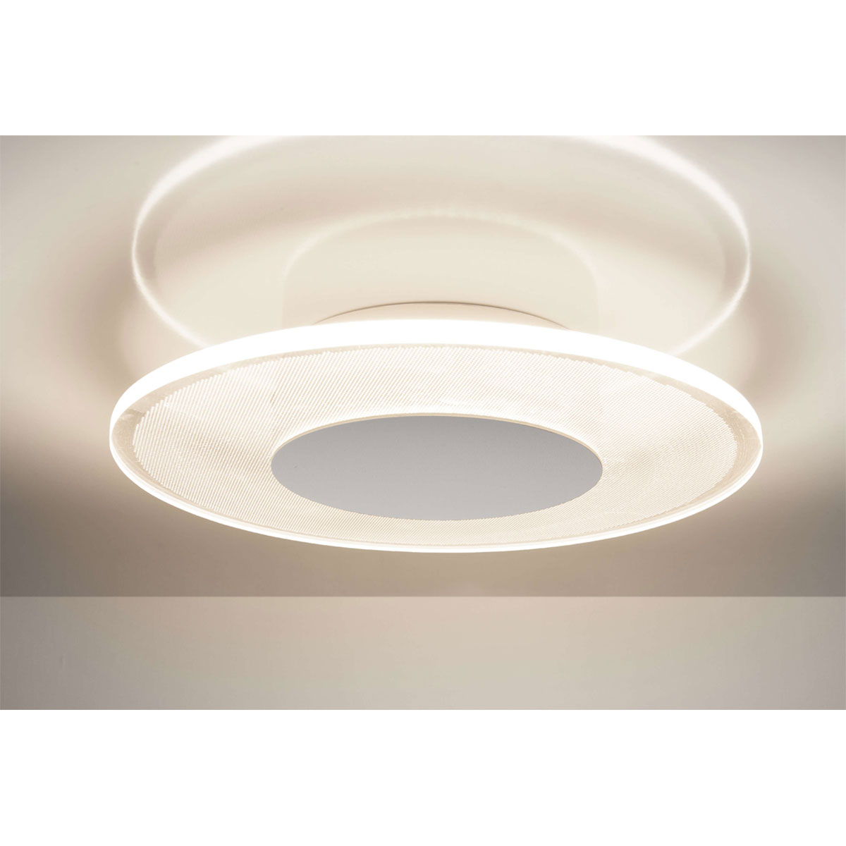 Naeve LED DL Modesto Metall/KSwarmweiss LxBxH: 29x29x5cm dimmbar Bild 11
