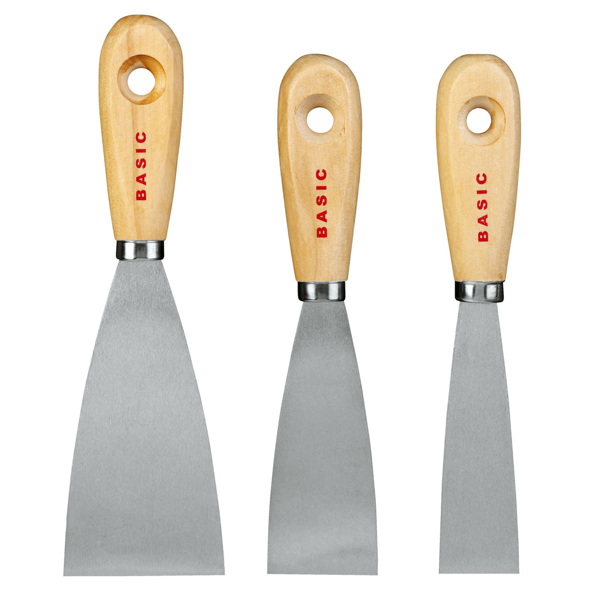 Basic Spachtel-Set 3-teilig