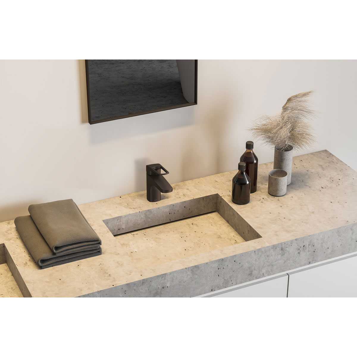 Lenz  Waschtischarmatur INOA schwarz Bild 3