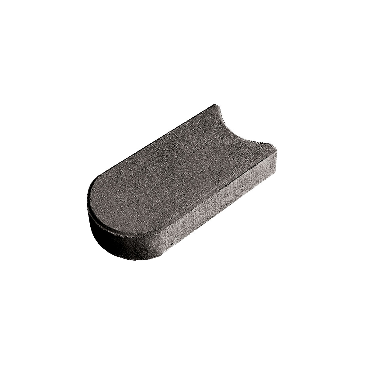 Lusit Mähkante Mähfix anthrazit 33 x 16,5 cm