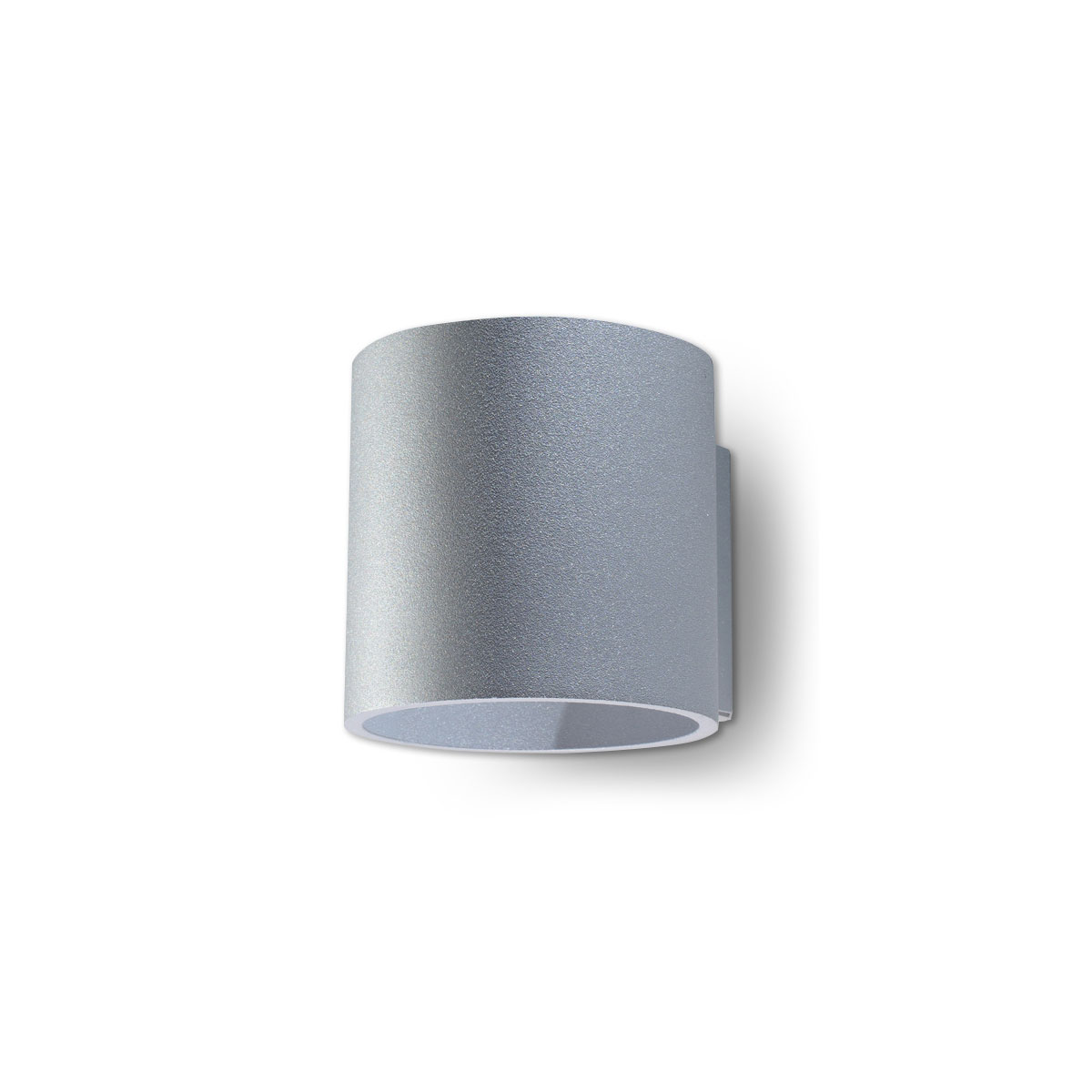 Sollux Lighting Wandleuchte Orbis Metall grau | grau | Metall | K000049429