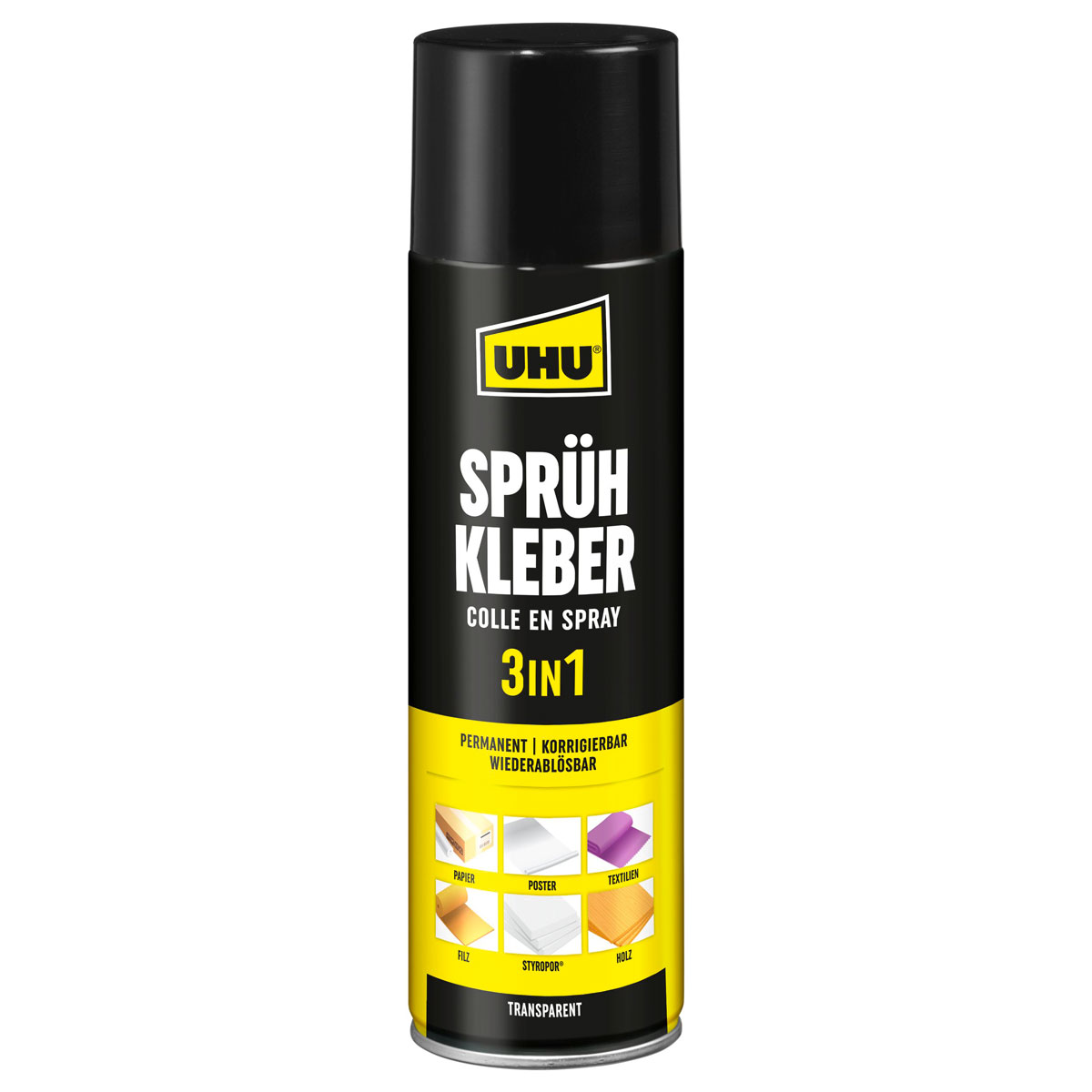 UHU  Sprühkleber 3 in 1 500 ml Bild 1
