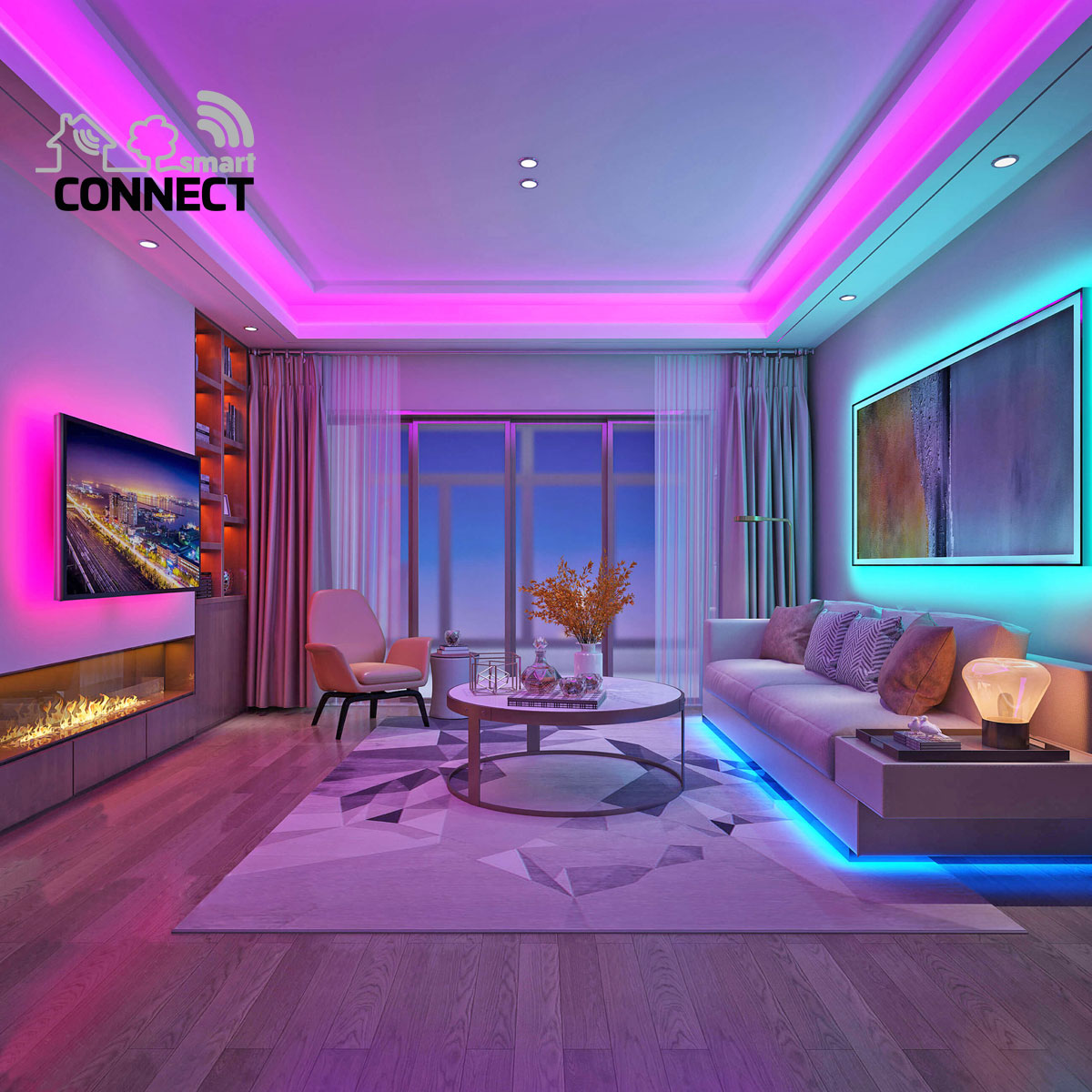 led-lichtband „smart connect“, 5m, weiß | 270381