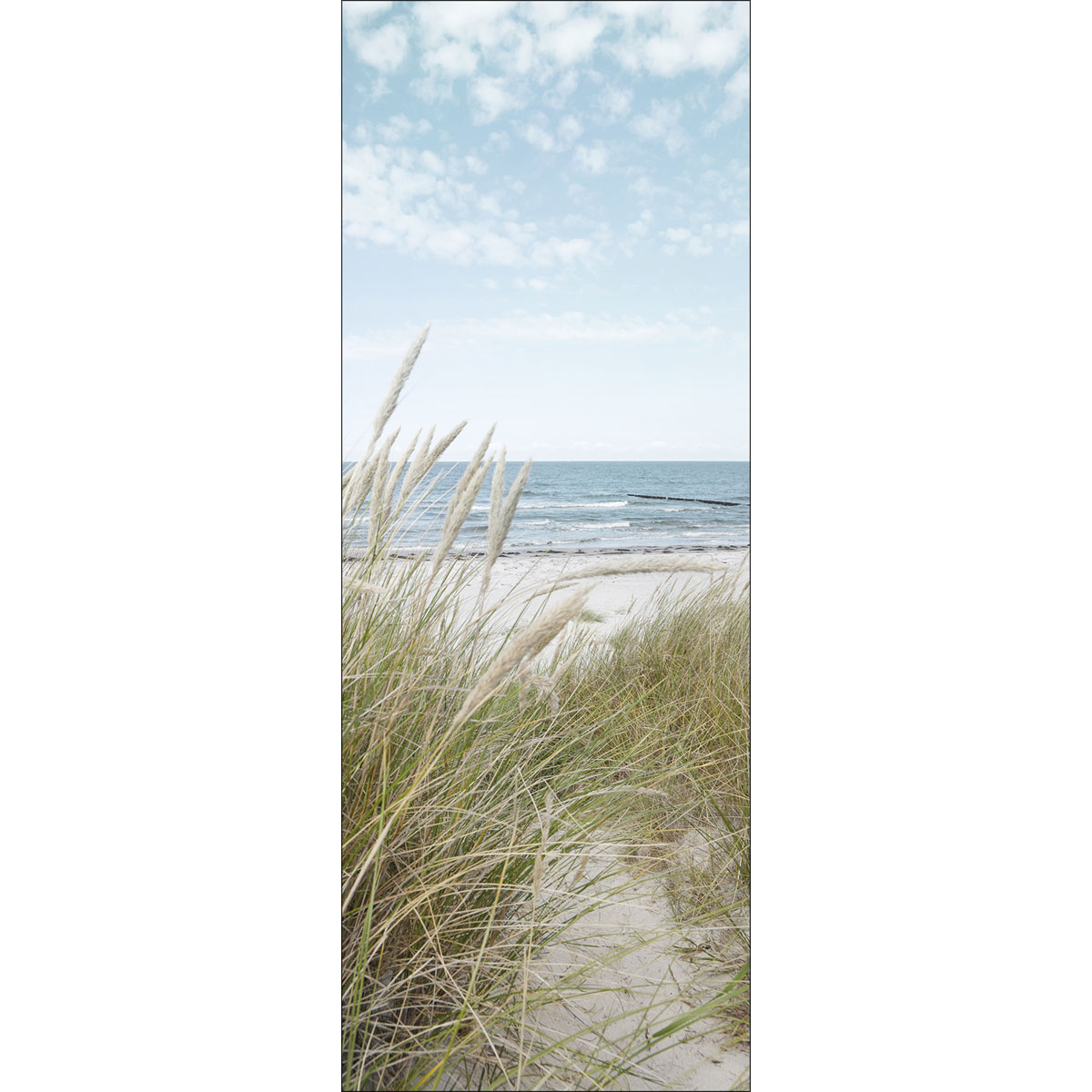 Glas-Art Ocean View I 30 x 80 Glasbild