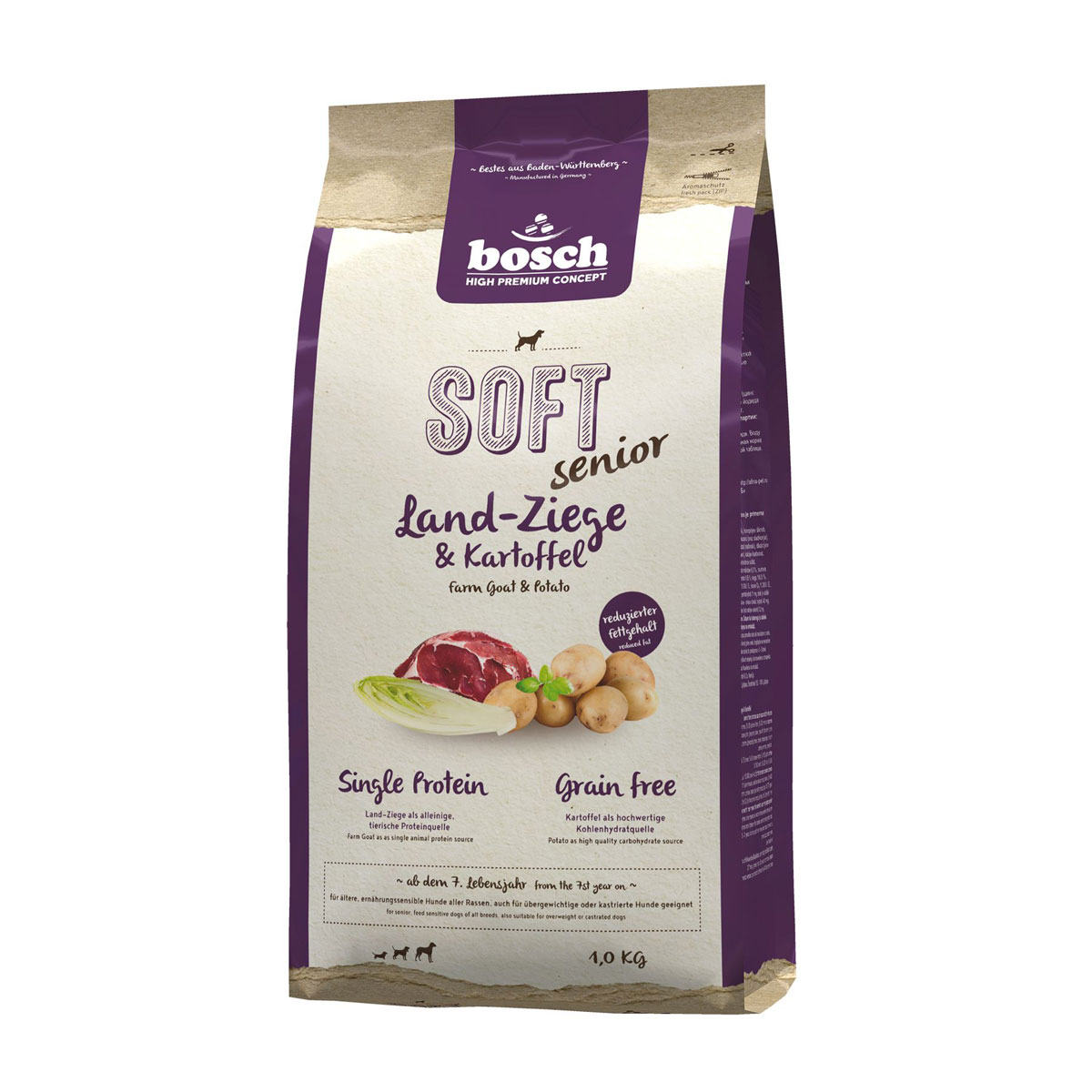 bosch high premium concept  Soft Senior Ziege Kartoffel 1kg