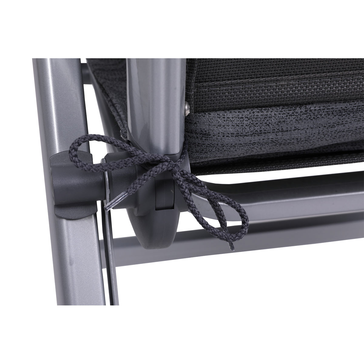 Haveson Sitzauflage Niederlehner 100x48x4cm anthrazit Bild 2