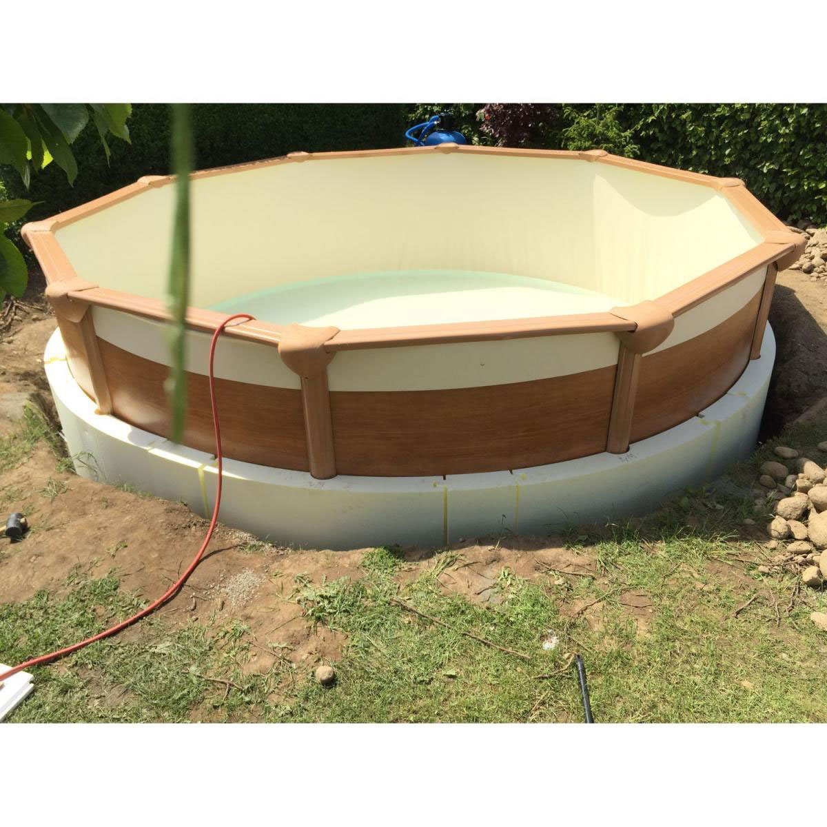 Schalstein Protector 610 x 375 x 120 cm Steinhöhe 50 cm