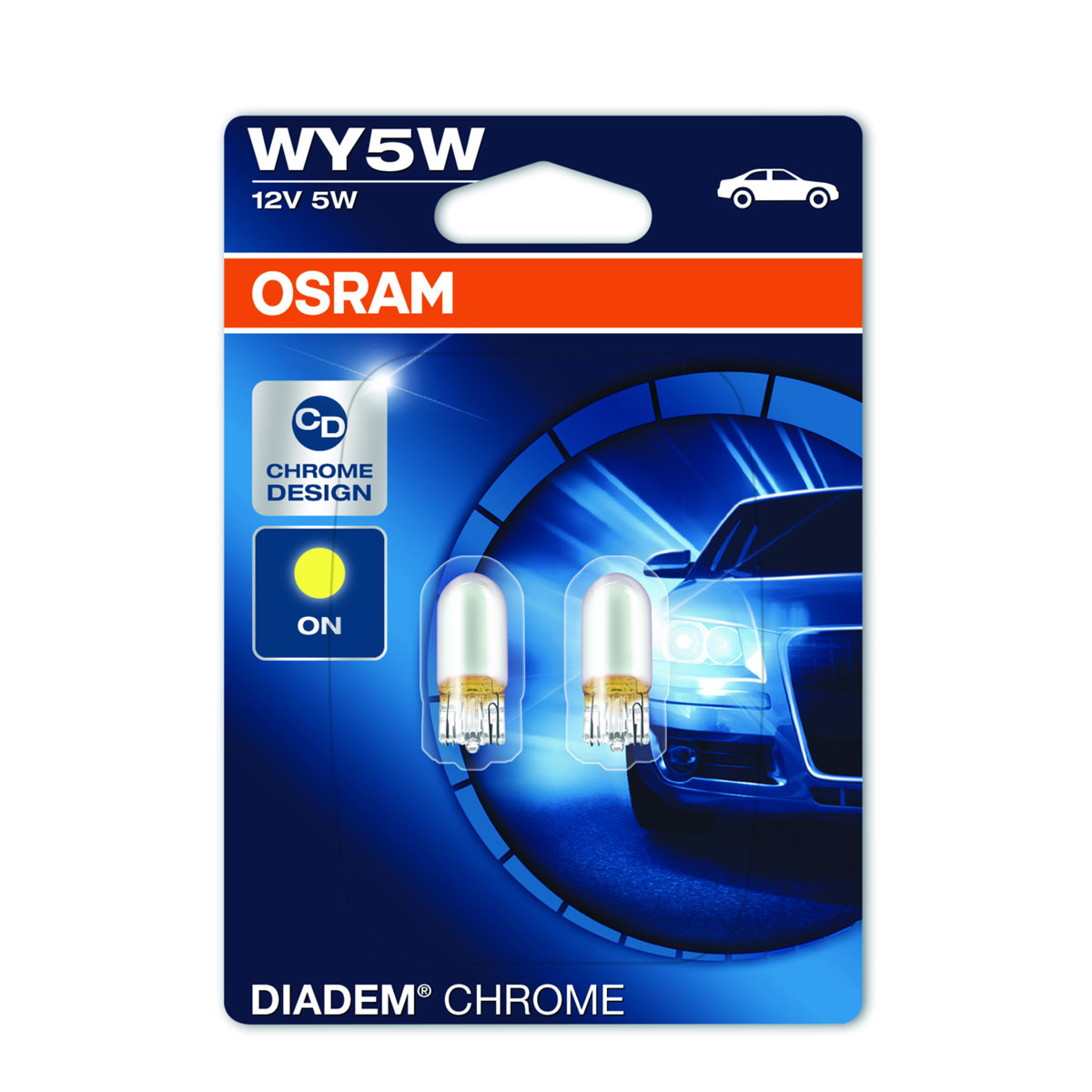 Osram  Autoglühlampe WY5W Diadem Chrome Next Gen 2er Set