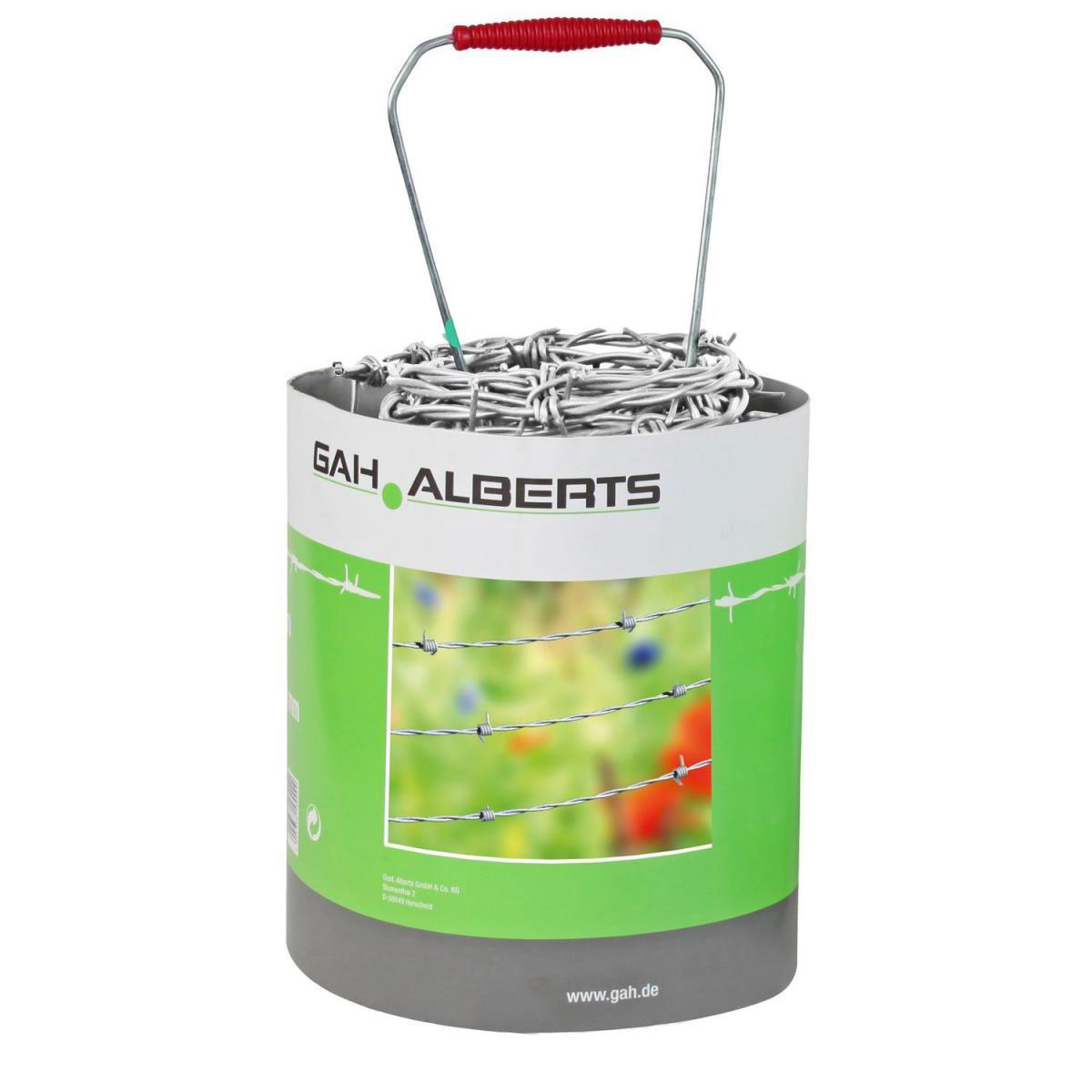 GAH Alberts Stacheldraht verzinkt 50 Meter
