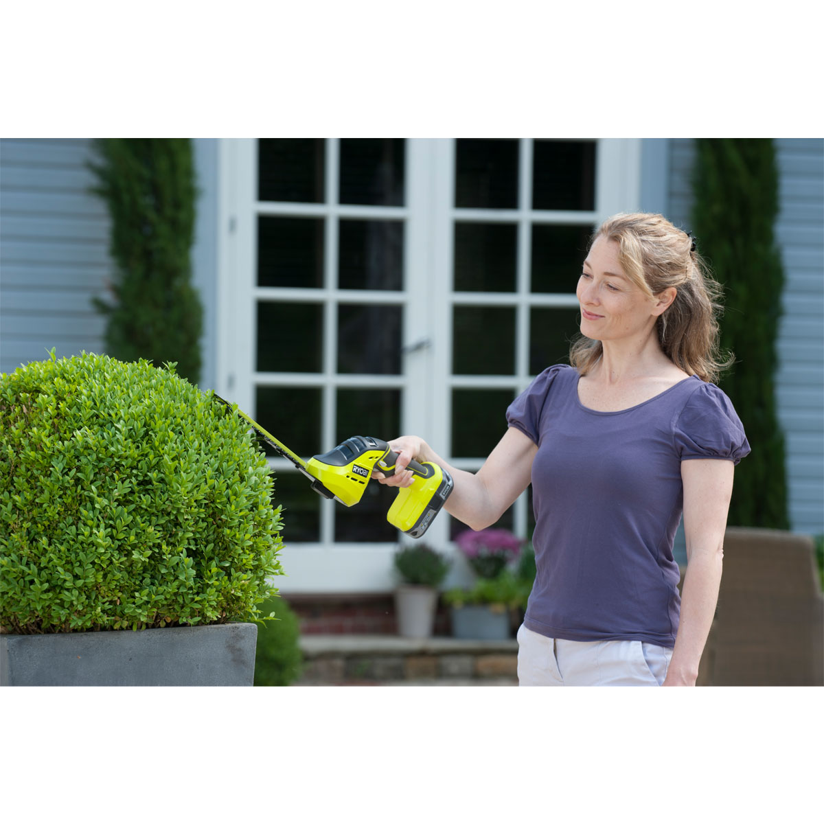 Ryobi Akku-Gras- und Strauchschere OGS1822 Bild 2