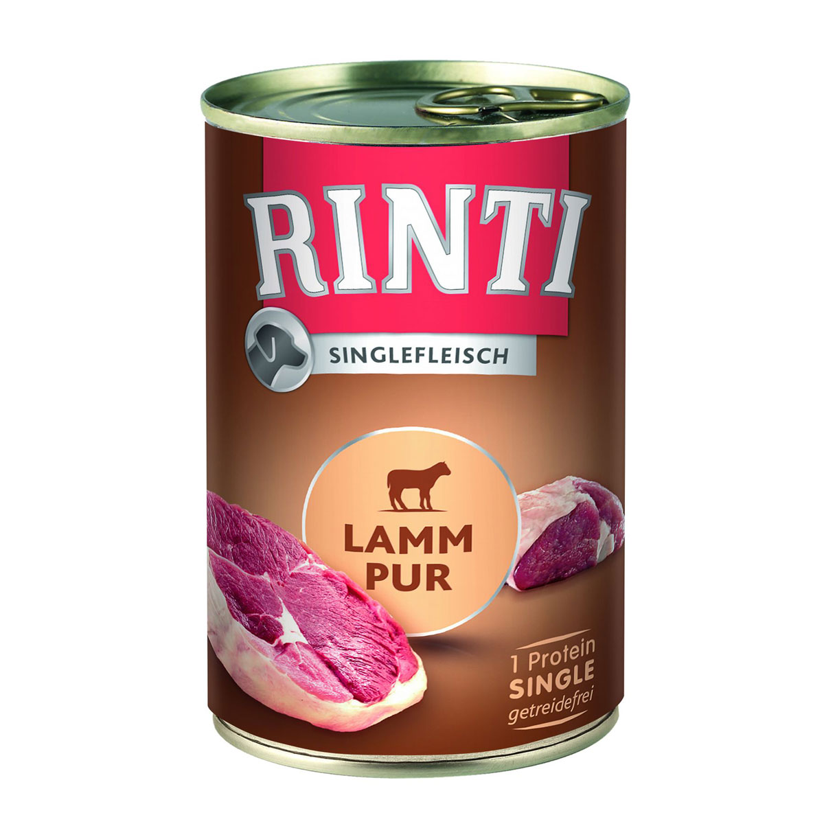 Rinti  Dose Singlefleisch Lamm Pur 400g