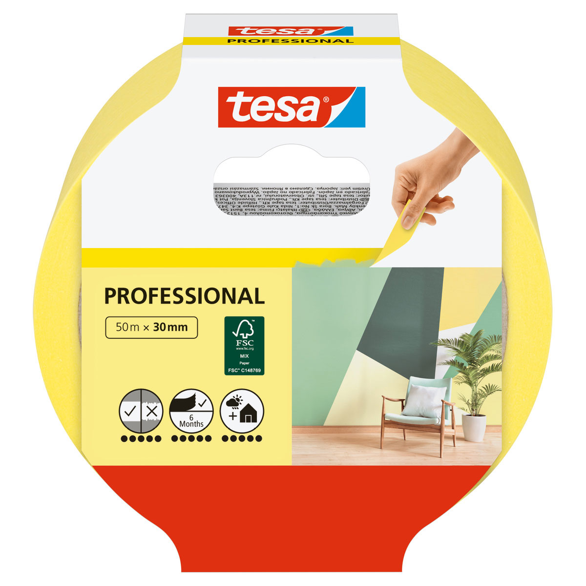 Tesa  Malerband Professional 50m x 30mm
