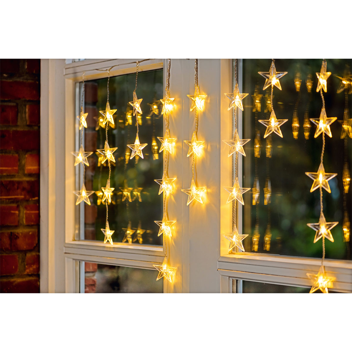 Ambientis Sternen-Lichterkettenvorhang für Innen Bild 3
