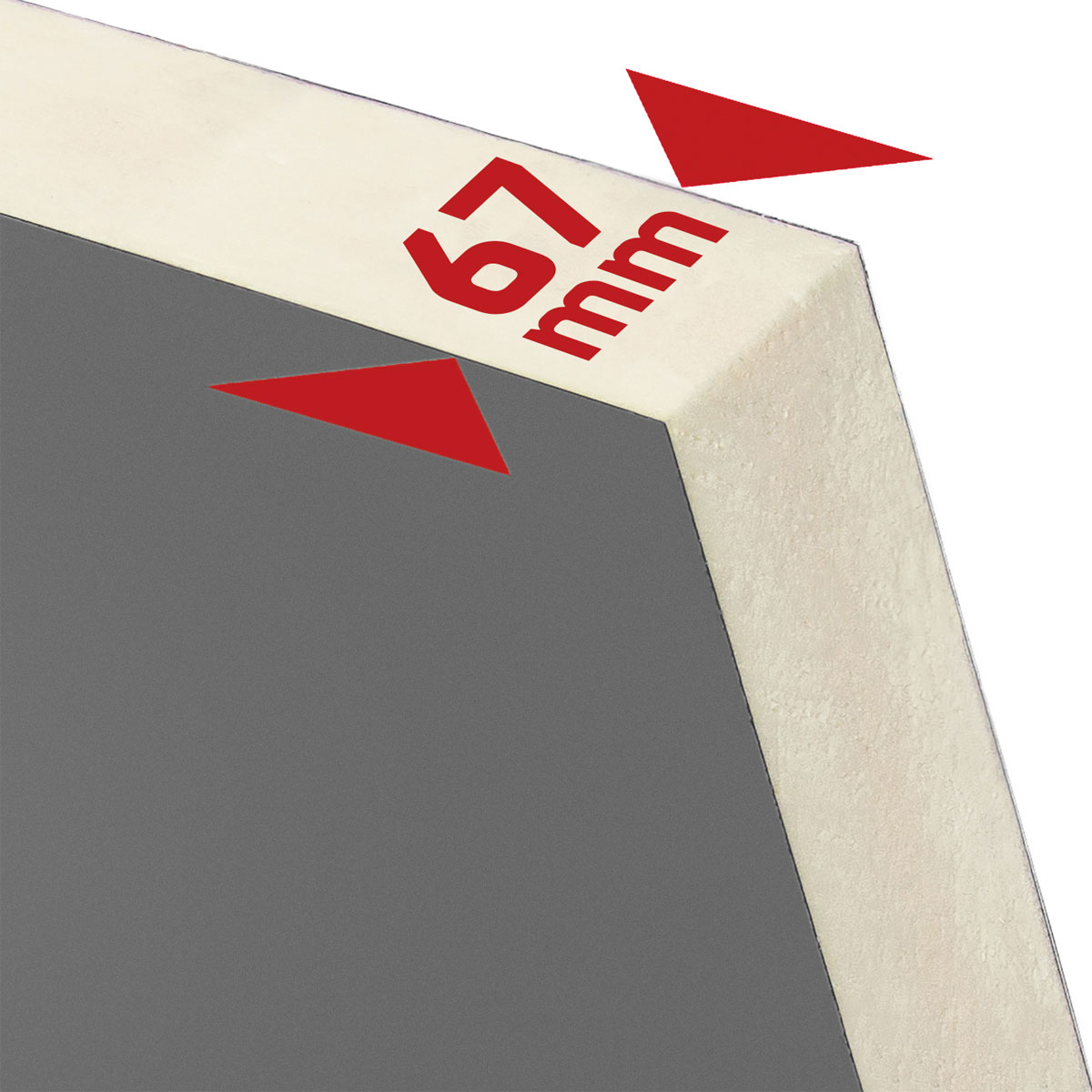 SplenDoor  Premium-Haustür Passivedoor Eksjo energiesparend anthrazit 100 x 210 cm links Bild 5