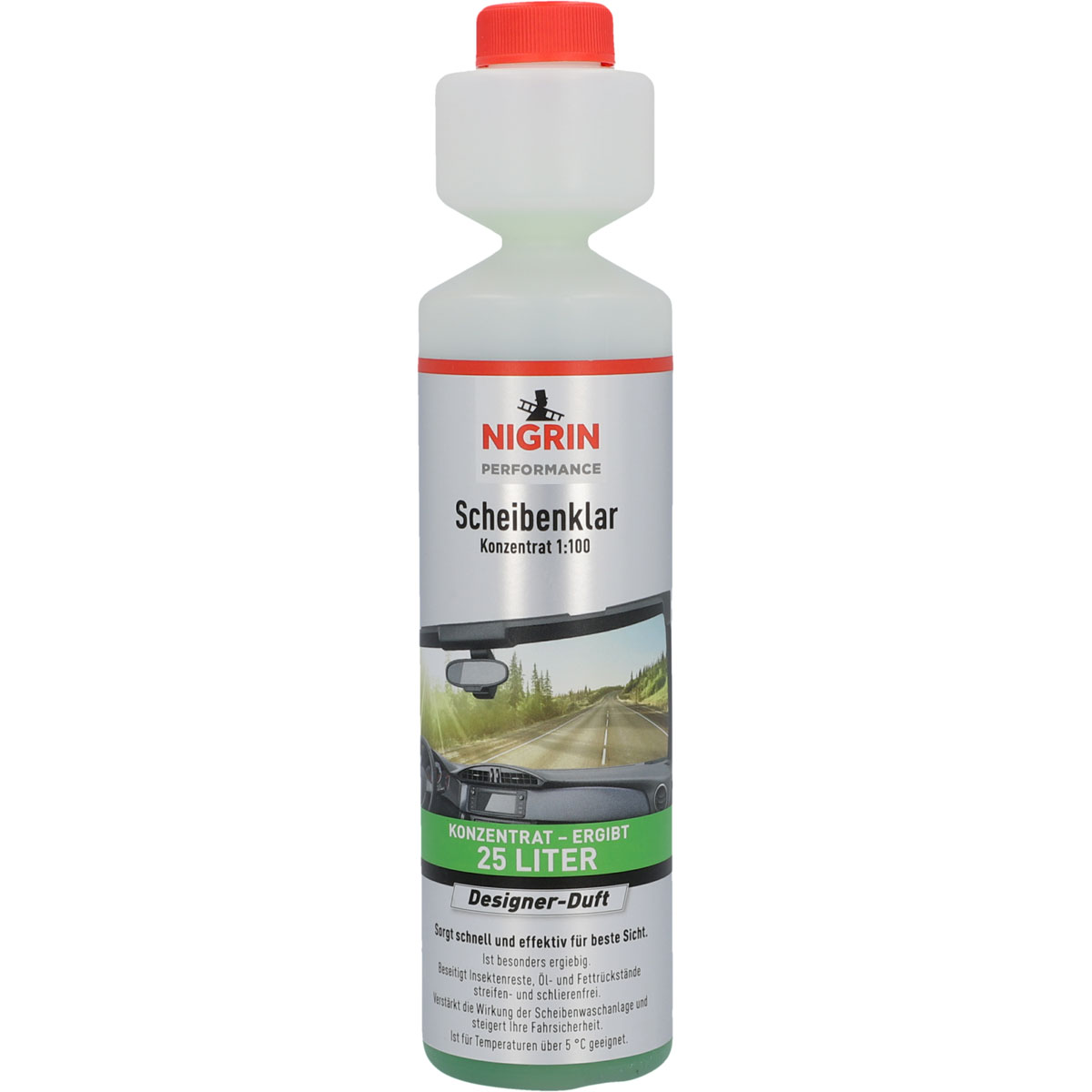 Nigrin Scheibenreiniger Scheibenklar Konzentrat 1:100 Designer Duft 250 ml