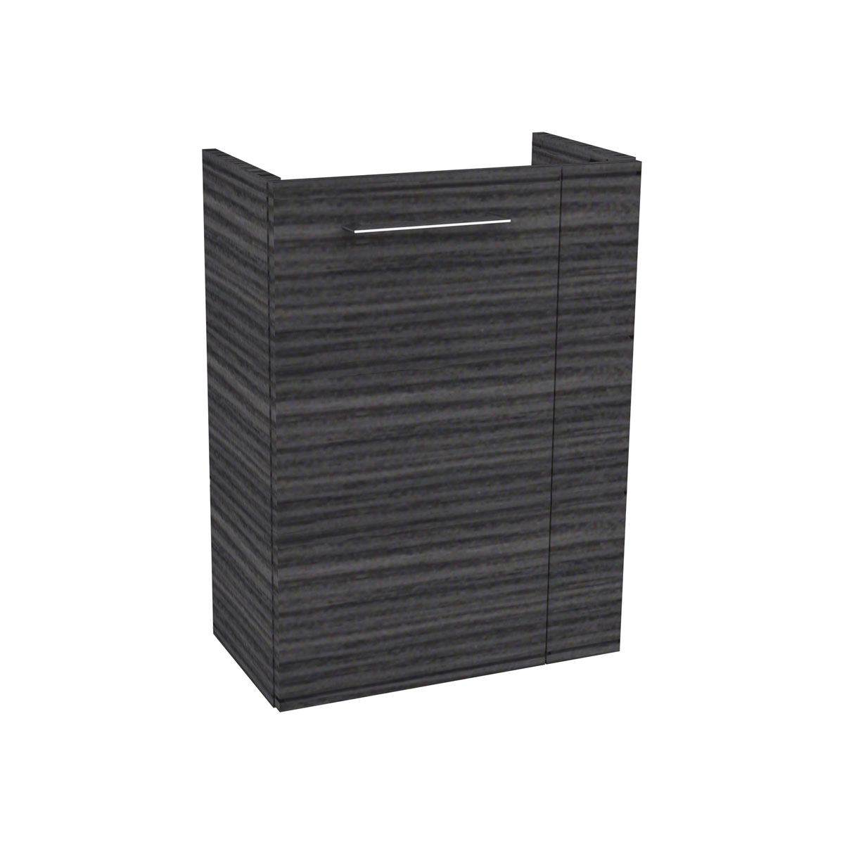 Fackelmann Gäste-WC Waschtischunterschrank links SBC 440 x 600 x 243 mm DarkOak