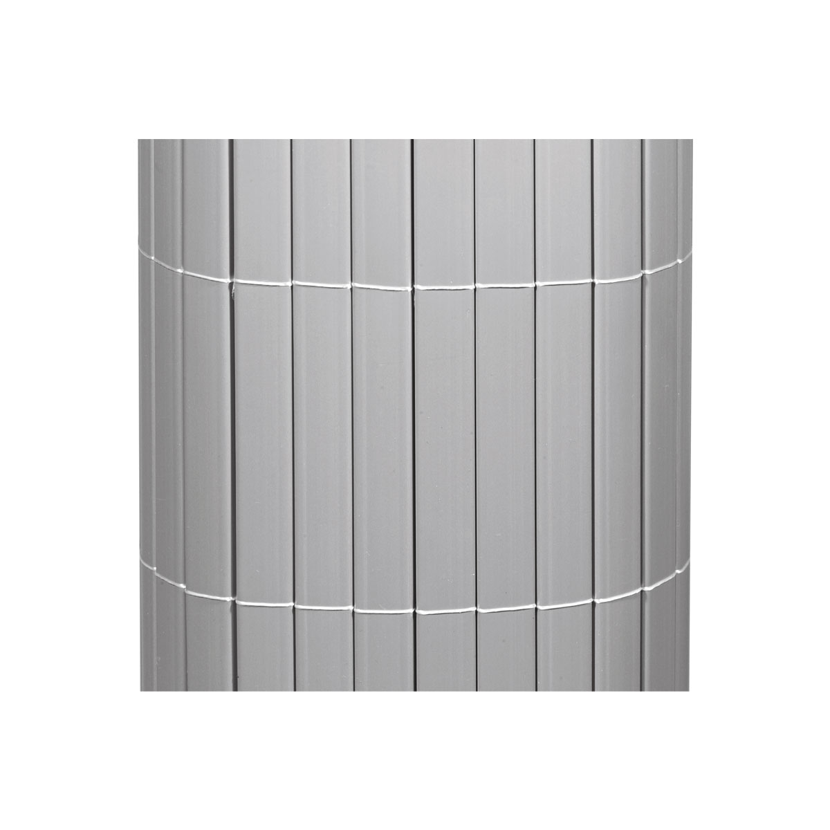 Kunststoffmatte Rügen aluminium