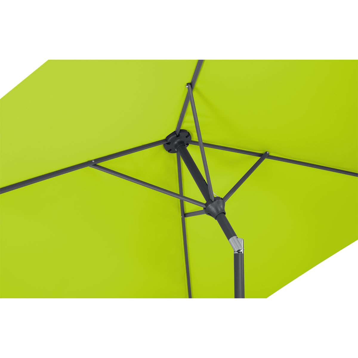 Schneider Schirme Sonnneschirm Bilbao 210 x 130 cm apfelgrün Bild 7