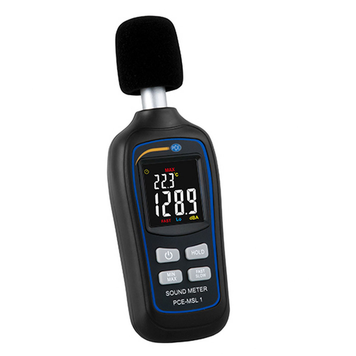 PCE Instruments Schall-Umweltmessgerät „PCE-MSL 1“, HOLD-Funktion