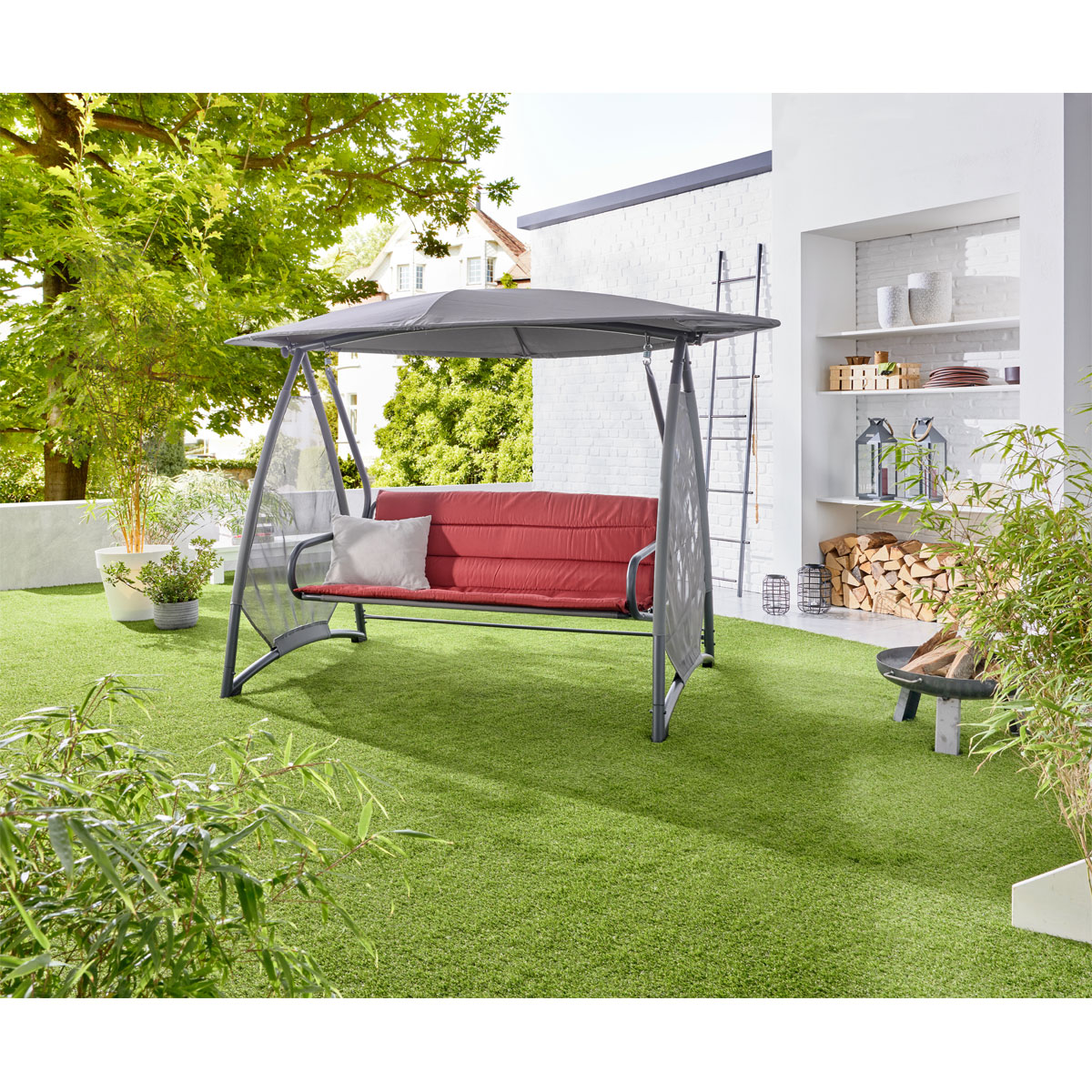 Haveson Hollywoodschaukel Sunshine 3-Sitzer Bild 7