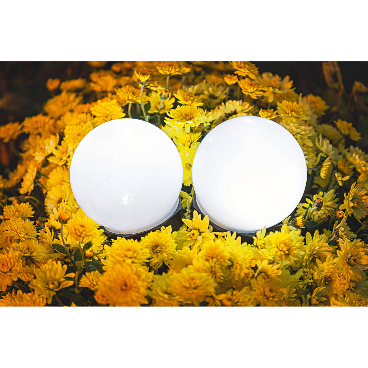 Flector Garten LED-Solar-Kugelleuchte schwarz 10 x 33 cm Bild 4