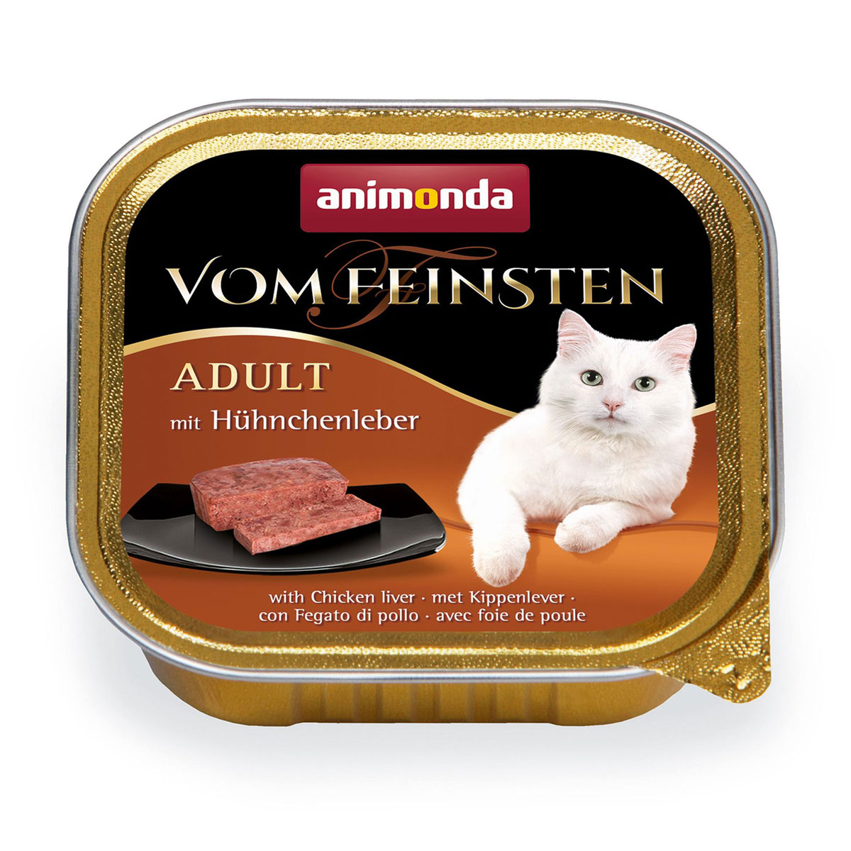 animonda Vom Feinsten Nassfutter Hühnchenleber 100 g