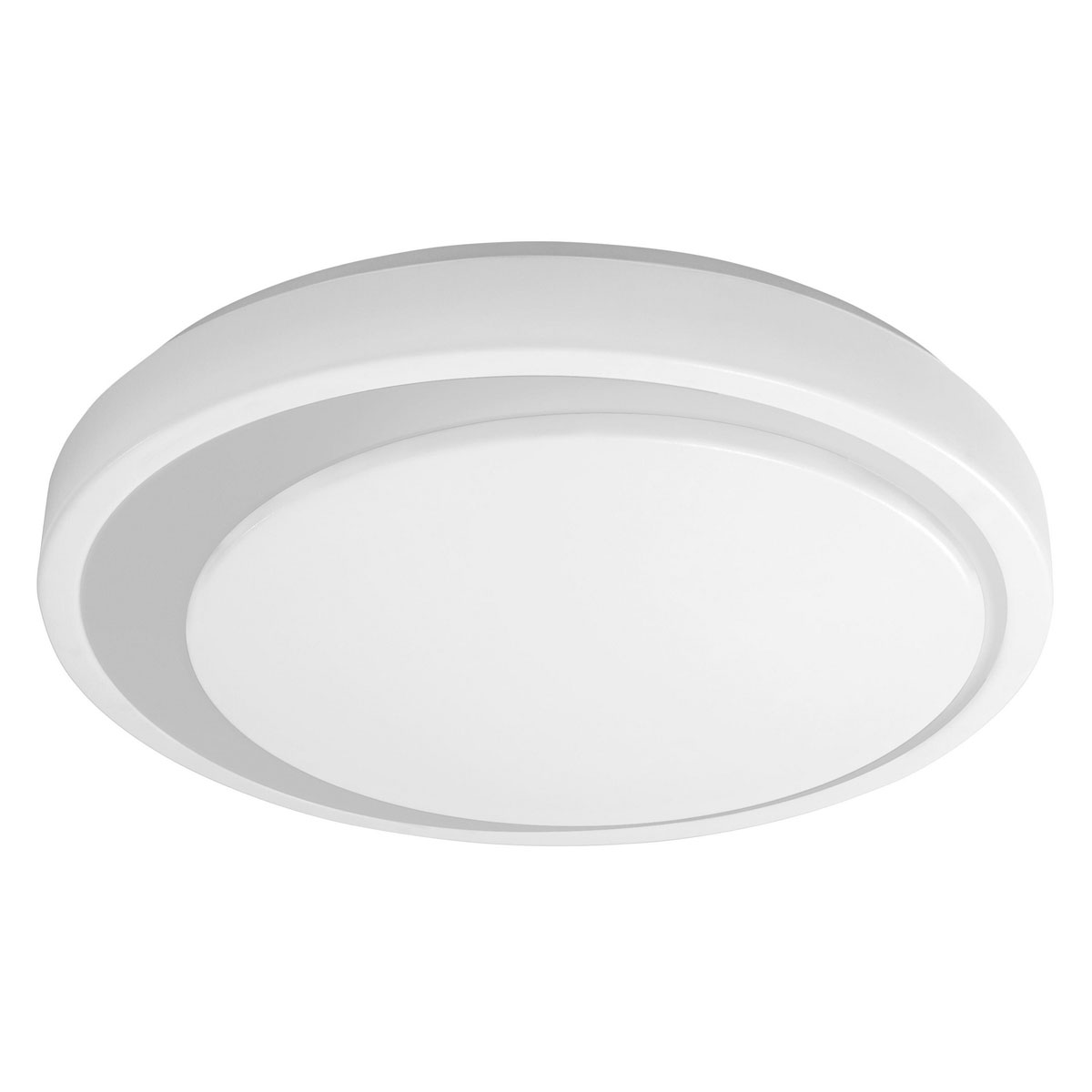 Ledvance SMART+ Deckenleuchte Orbis Moon Durchmesser 48 cm weiß-grau