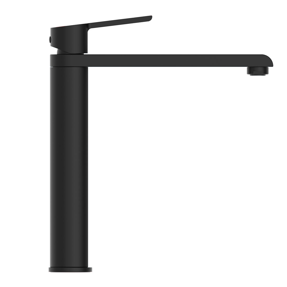 Schütte Spültischarmatur mit hohem Auslauf VITA schwarz Bild 2