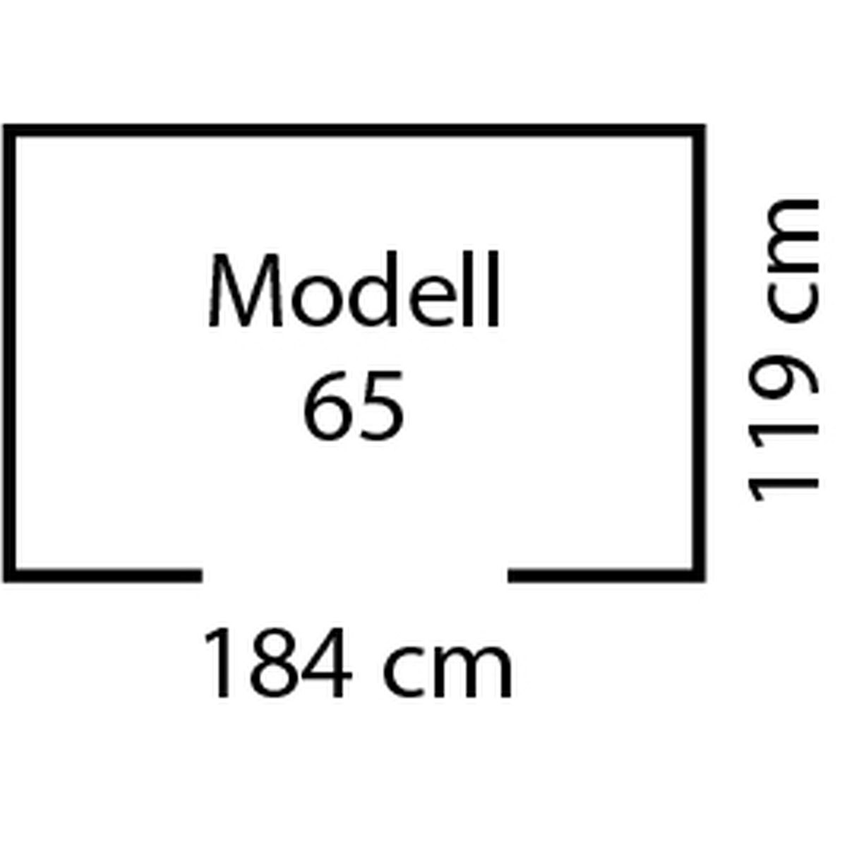 Pergart Gerätehaus Köln II 2,2m² weiß Bild 6