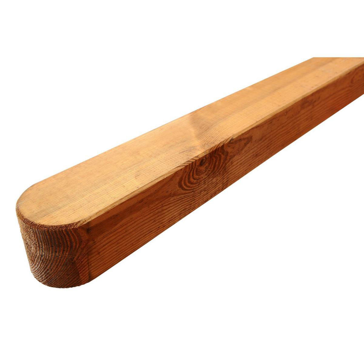 Pfosten Rundkopf geölt honiggelb