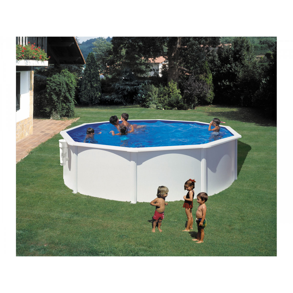 Rundpool-Set Durchmesser 460 cm