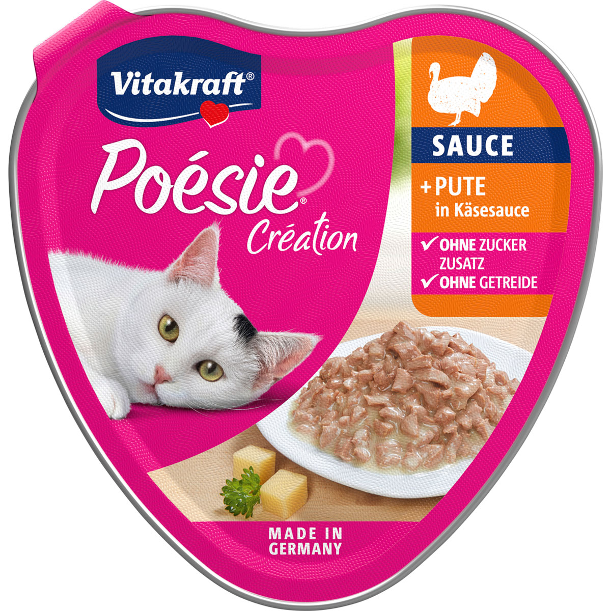 Poésie Sauce Pute und Käse 85g Schale Bild 1