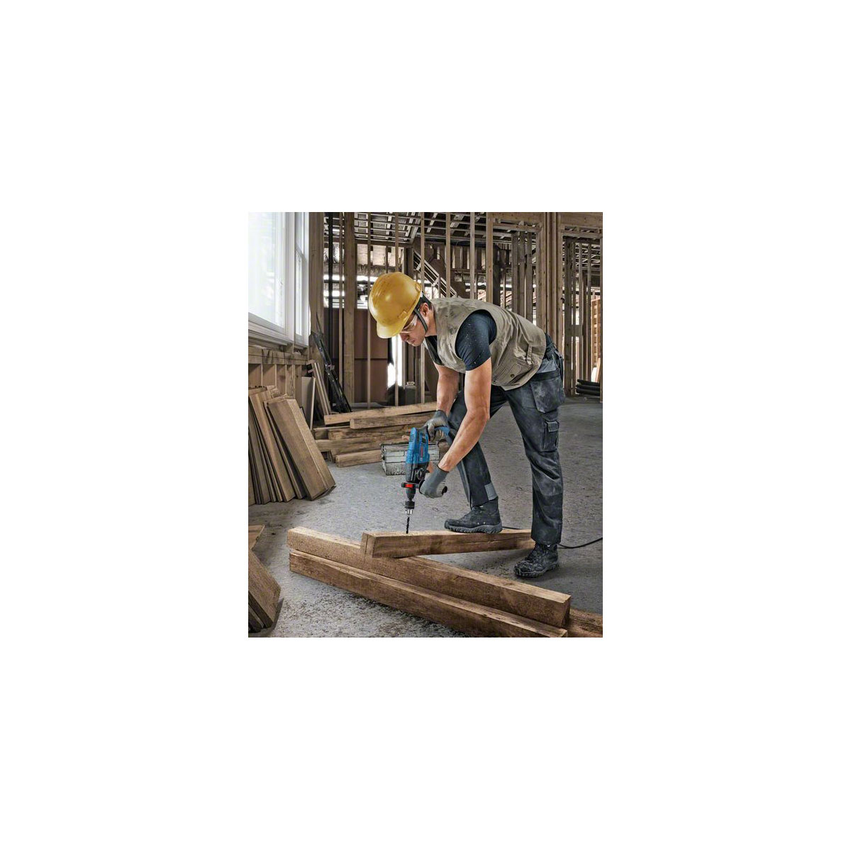 Bosch Professional  Bohrhammer-Set GBH 2-21 5-teilig Bild 6