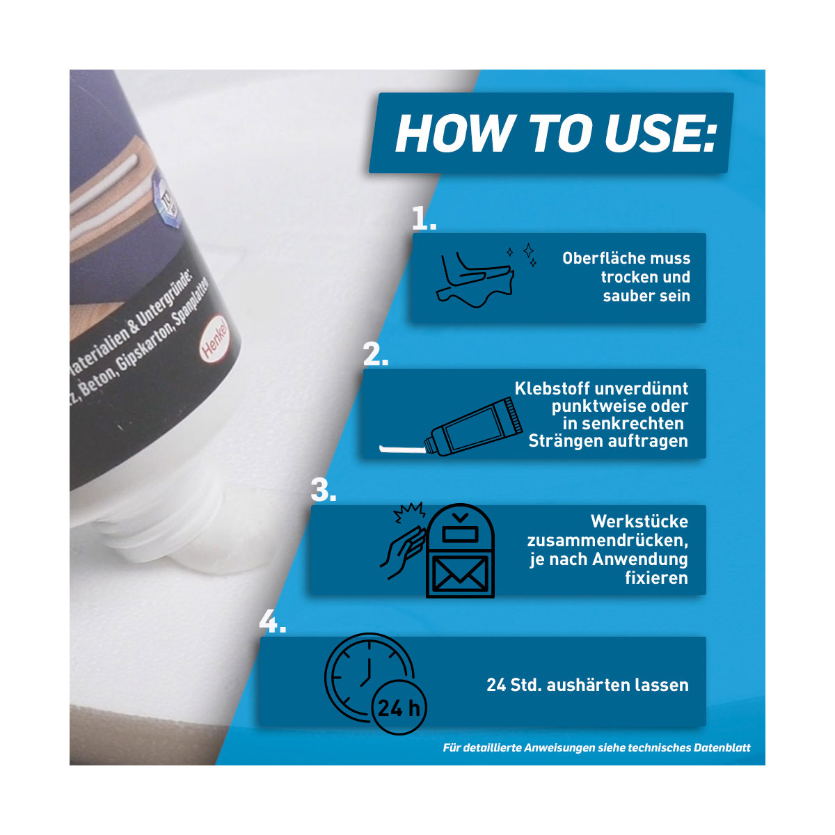 Pattex Montagekleber Power 250 g Bild 3